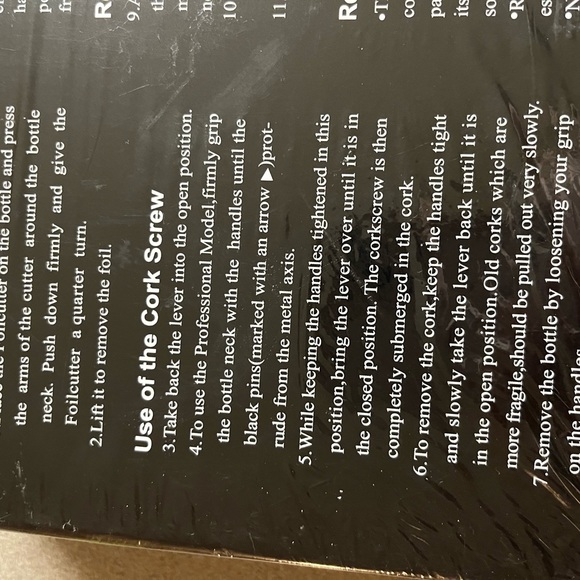 New never been opened wine opener no tags, I bought myself one too! - Picture 3 of 10